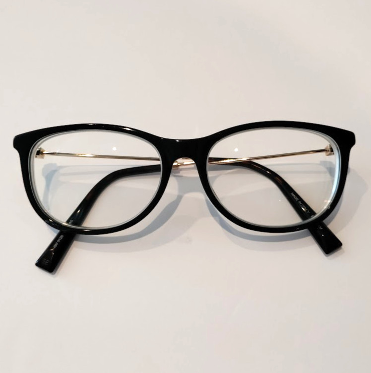 GIVENCHY Eyeglasses Frames GV 0129 807 BLACK 52-16-140 Italy