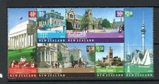 NEW ZEALAND MNH 2002 SG2484-2489 ARCHITECTURAL HERITAGE
