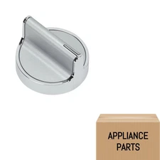 AP6023301-A OEM For Whirlpool Oven Range Stove Top Burner Knob Chrome A1