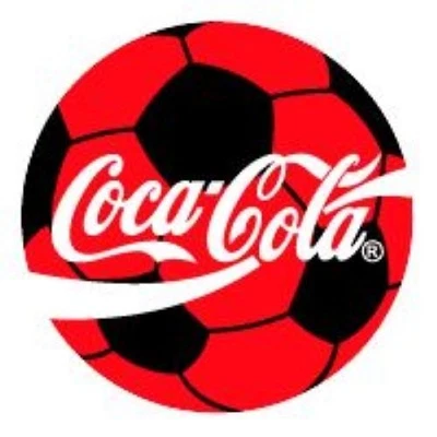 Coca Cola Soccer Ball Sticker Decal Laptop Wall Mirror Cup Tumblr Locker - Photo 1/2