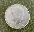 1964  Kennedy Half Dollar Silver Coin