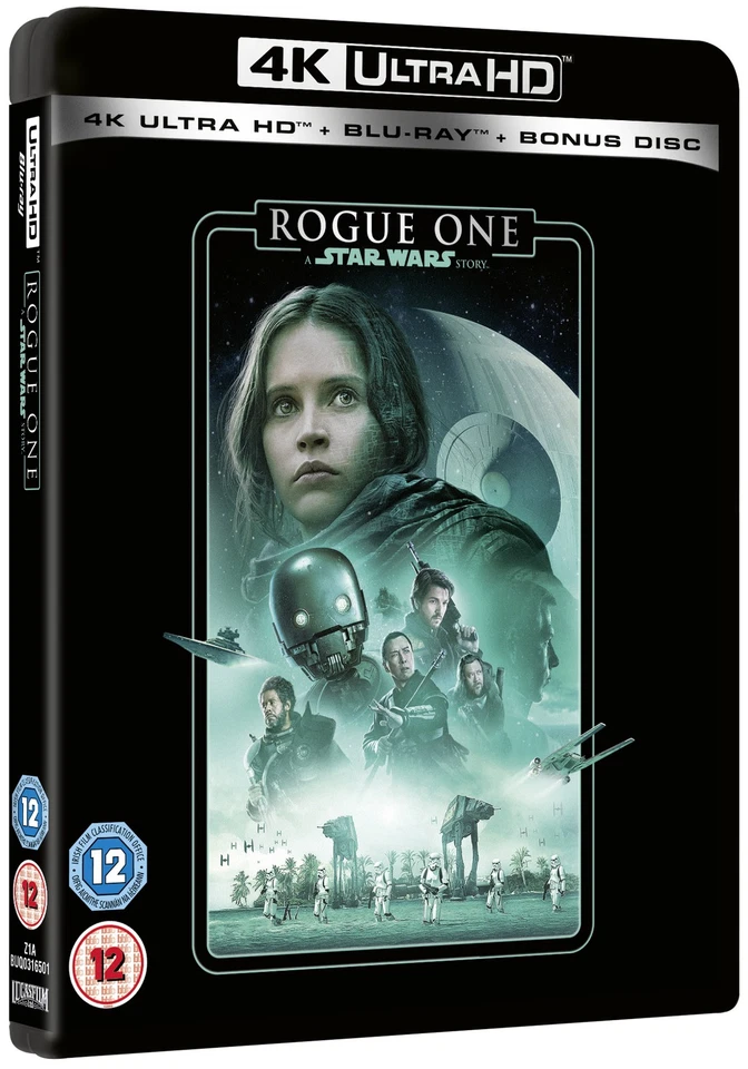 Rogue One - A Star Wars Story (4K UHD Blu-ray) Riz Ahmed Forest Whitaker - image 2 of 2