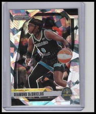 2024 Panini Prizm WNBA #8 Diamond DeShields Ice Prizms