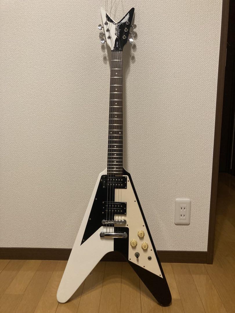 Dean V マイケルシェンカーモデル Platinum Dean USA Michael Schenker Limited Edition V Black