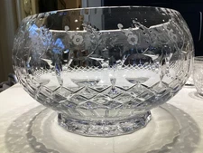Gallia Punch Bowl And 12 Cups