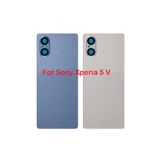 Original For Sony Xperia 5 V XQ-DE54 Rear Housing Back Battery Cover Case w/Lens