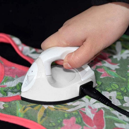 Mini Electric Iron Small Portable Travel Craft Clothes Sewing Accessories - Picture 5 of 14
