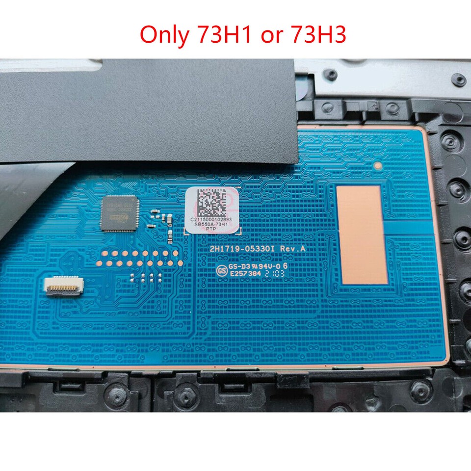 Replacement Top Cover Palmrest For HP 17-BY & 17-CA Laptops - Silver, Non-Backlit Keyboard 5 thumbnail image