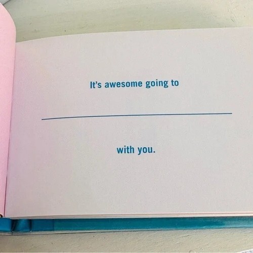 New "Why You're So Awesome" Fill-in-the-Blank Gift Book 4.5 x 3.25 in - B033 - Picture 5 of 5