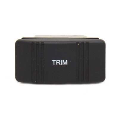 Carling Technologies Boat Trim Rocker Switch | Black 20A 12V