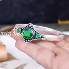 VALENTINO Bracciale in argento sterling 925 con pietre preziose multi cromate gioielli delicati