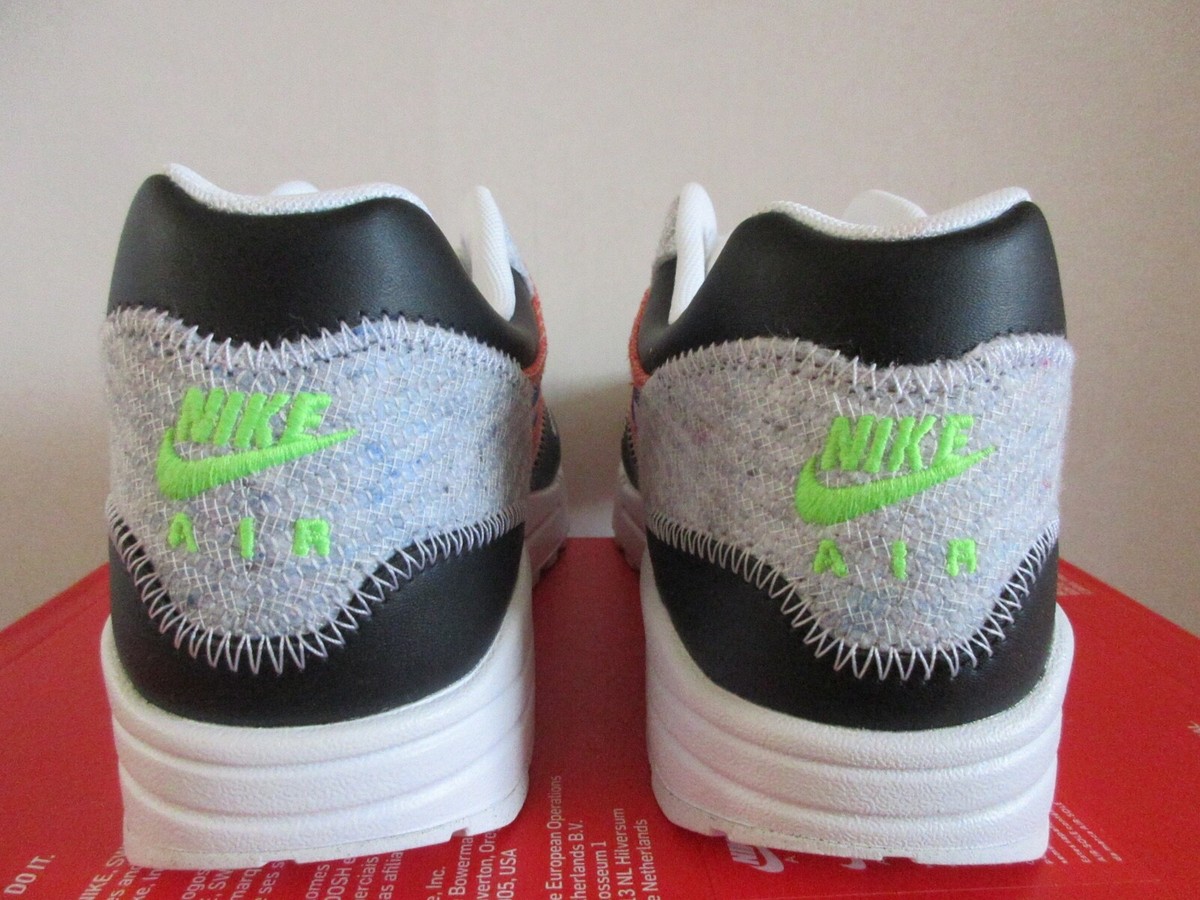 air max 1 recycled white on feet