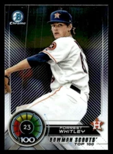 2018 Bowman #BTP-23 Forrest Whitley Bowman Scouts' Top 100 High-Grade