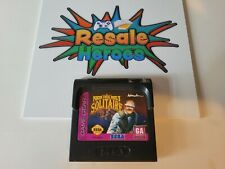 Poker Face Paul's Solitaire Sega Game Gear - Cart Only