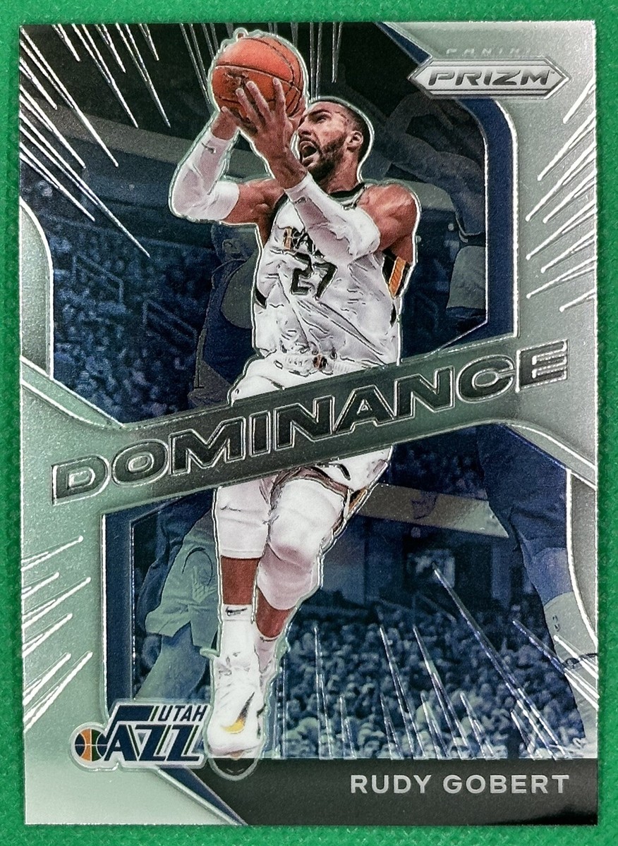 2020-21 Panini Prizm - Dominance #22 RUDY GOBERT Utah Jazz