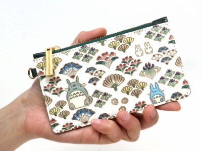 Ghibli My Neighbor Totoro Cards & coin purse Bunkoya OZEKI Bunko leather craft