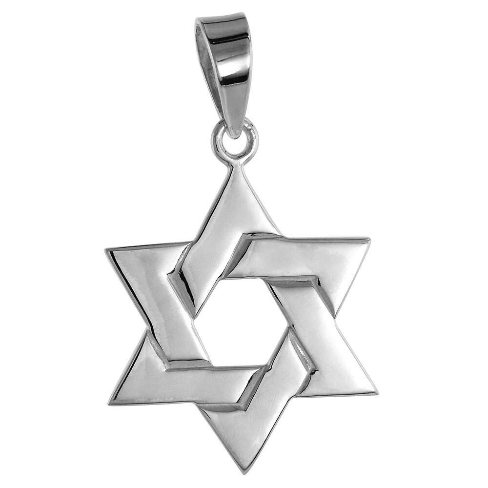 Collana Con Ciondolo Stella Di David In Argento 925 – Girocollo Donna Con Catena A Sfere, Gioiello Ebraico In Argento Massiccio – Wanda Plata - 6