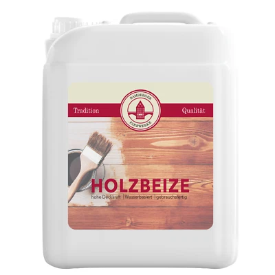BAMBERGER FARBWERKE Holzbeize Tischlerbeize Wasserbeize Holzfarbe Holz Möbel UV-Schutz Colorbeize