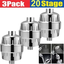 4 Pack 20 Stage Shower Filter for Hard Water Softener Remove Chlorine & Flouride