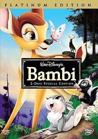 Bambi (DVD, 2005, 2-Disc Set, Special Edition/Platinum Edition) LN FREE SHIPPING - Afbeelding 1 van 1