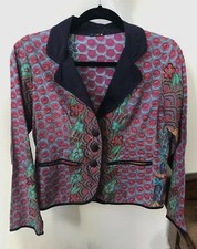 Fall Jacket Women Floral Vintage