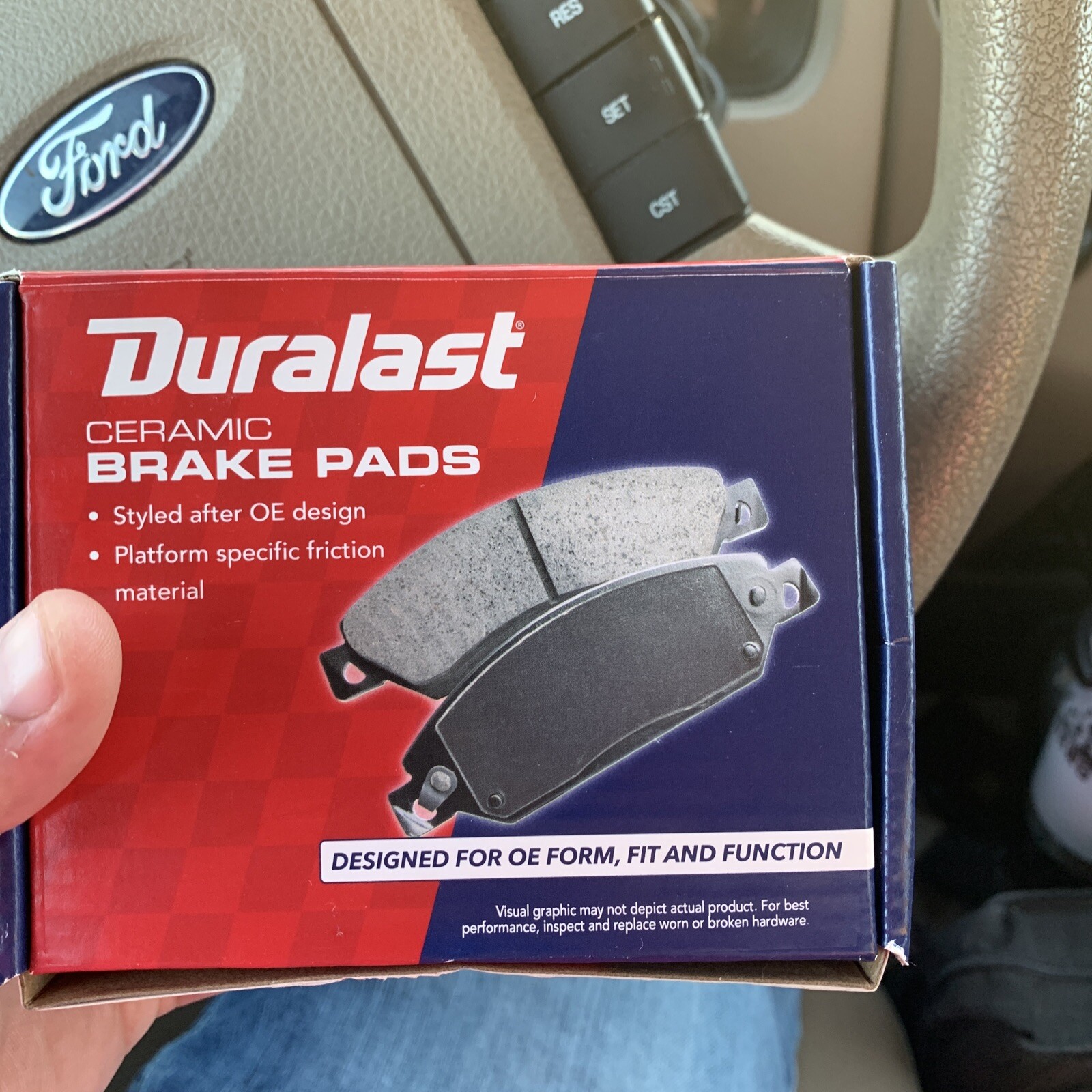 duralast ceramic brake pads D1259 For 20082009 Ford Edge for sale