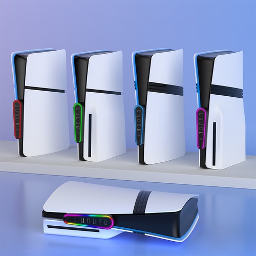 6 Ports Expansion Hub Data Transfer Extender for PlayStation 5 Slim/Pro Console - Bild 12 von 12