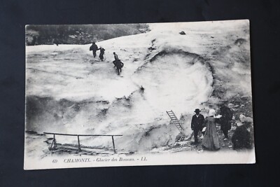 AK, Les Débuts de l'Alpinisme: 69, Chamonix - Glacier des Bossons