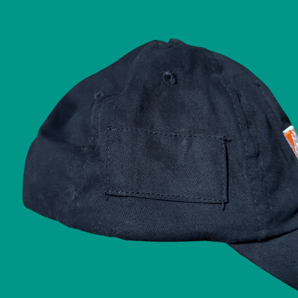 The Home Depot Pro Black Strapback Pencil Holder Adjustable Baseball