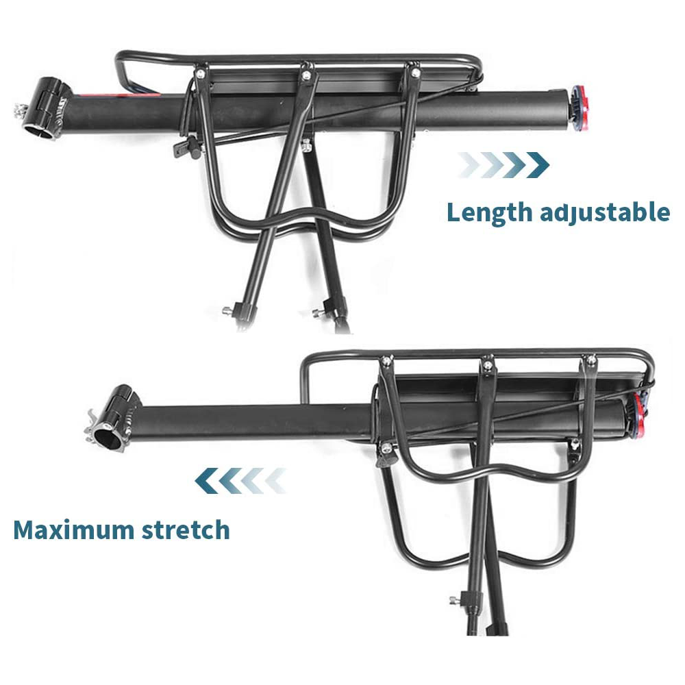 Bike Rear Rack Seat Luggage Carrier Aluminum MTB Bicycle Mountain Mount