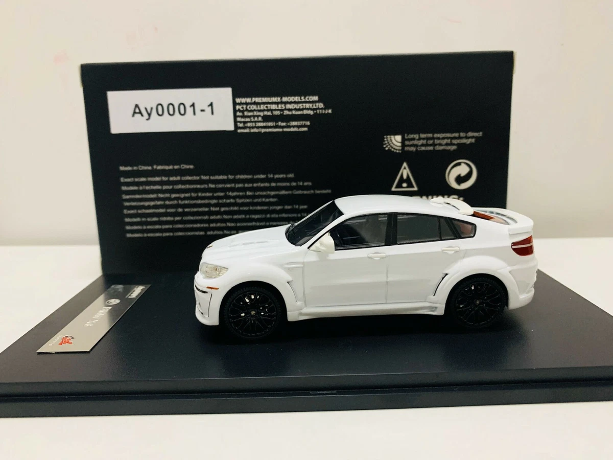 C Cool Model BMW X6 SUV White 1/43 Scale Diecast Model Car New in Box AY0001