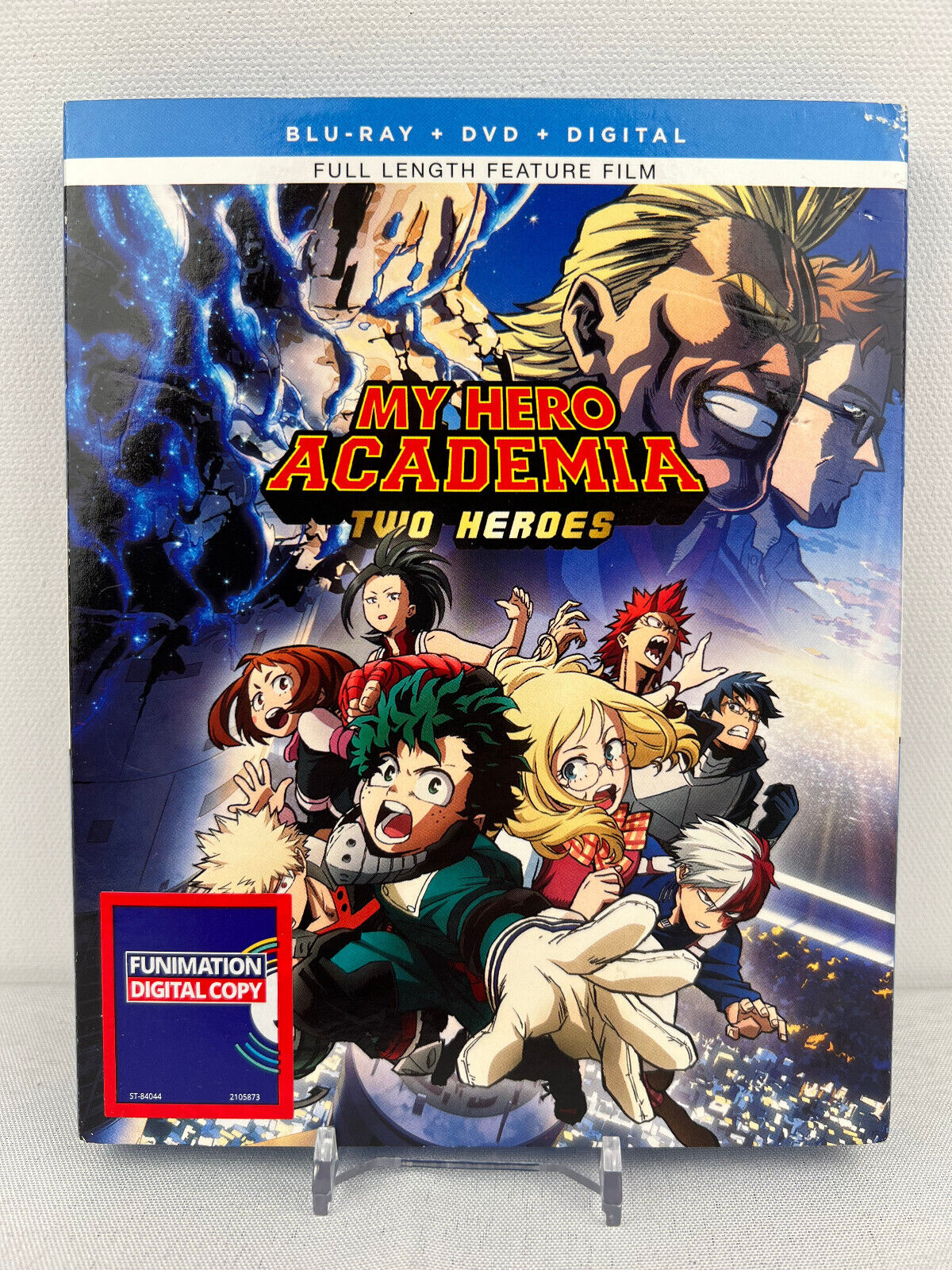 My Hero Academia Season 4 Blu-ray and DVD box cover art