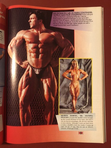 IRONMAN 1994 Aug Vol53 #8 Mike O’Hearn Angelique Beltier! Schwarzenegger Poster! - Picture 9 of 11