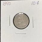 1890 Seated Liberty Dime