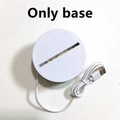 Romantic Love 3D Acrylic Led Lamp for Home Children's Night Light Table Lamp... - Picture 6 of 8