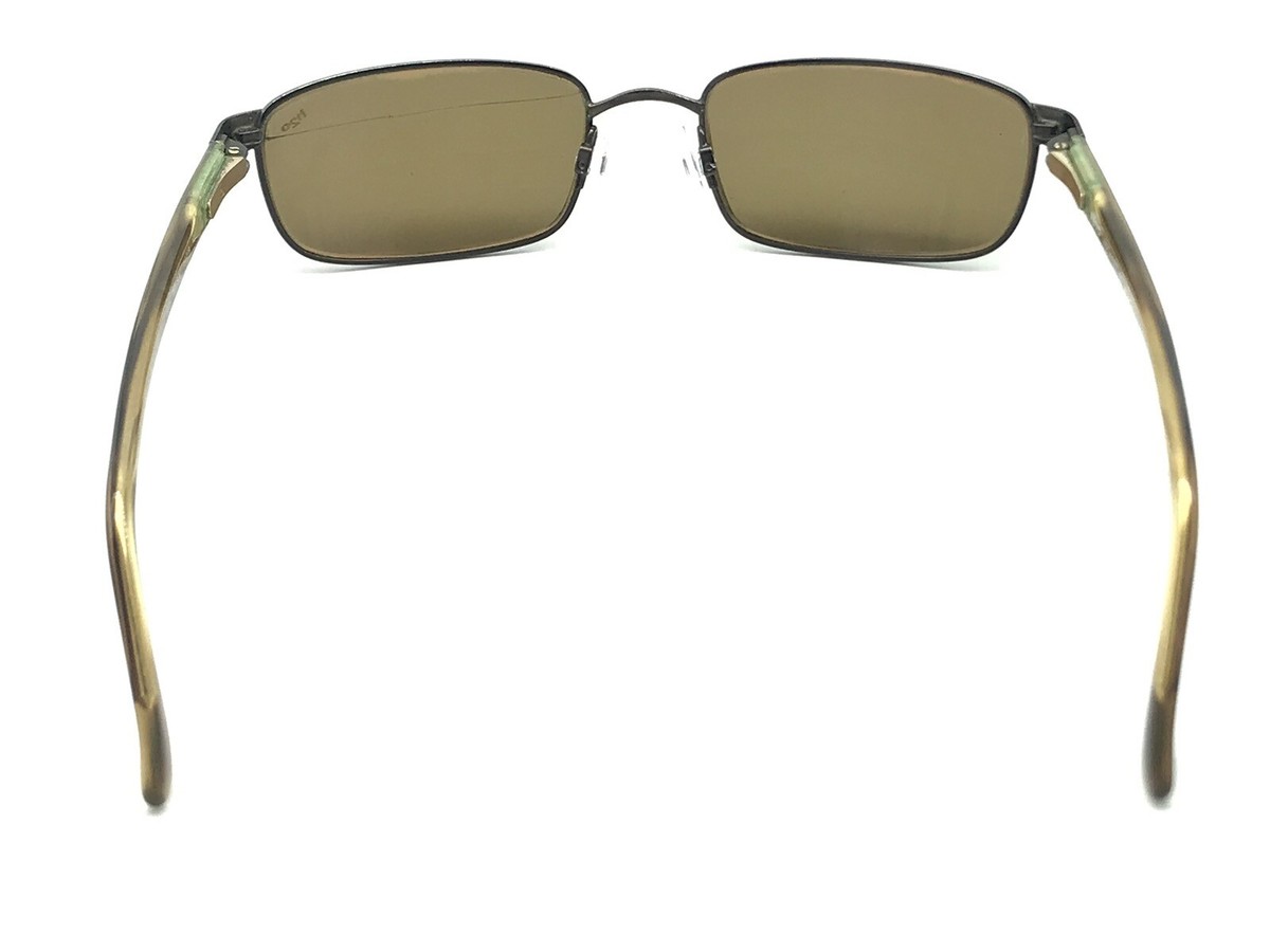REVO 3005 081-S/61 Polarized H20 Brown Rectangular Sunglasses 54
