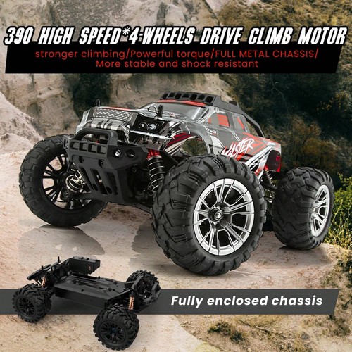 1:16 RC 4WD High-Speed Off-Road Car 33KM/H 2.4G Remote Control Toy Car Monster T - Picture 17 of 23