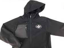 Stormtech Womens Black Zippered Pennzoil Hooded Jacket Large