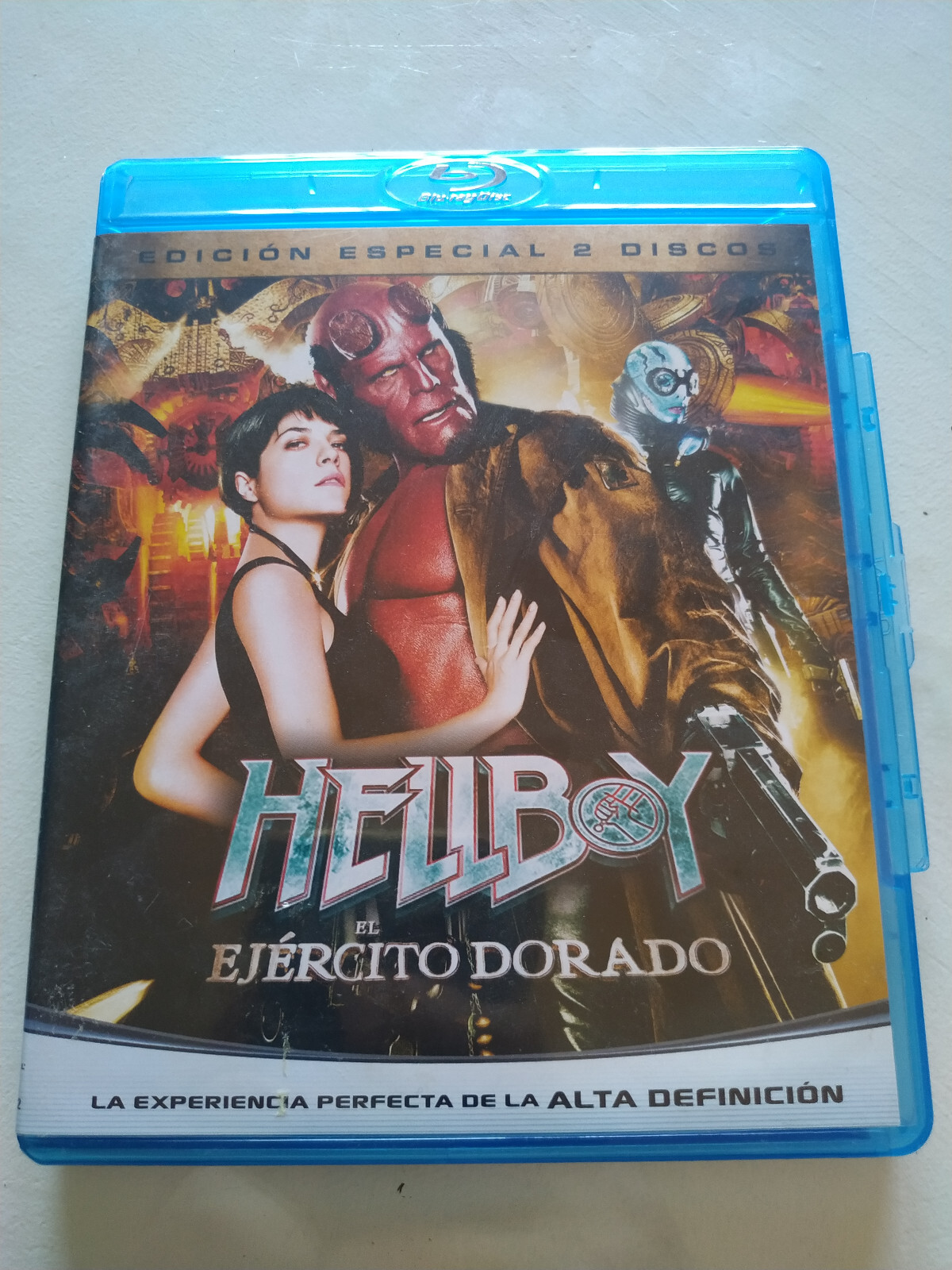 Hellboy El Ejercito Dorado Ed Especial - Blu-Ray + DVD Extras Español Ingles Am