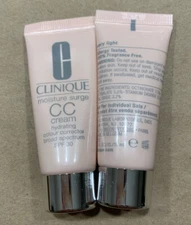 Lot of 2 Clinique Moisture Surge CC Cream SPF 30 Very Light 0.5oz/15ml each