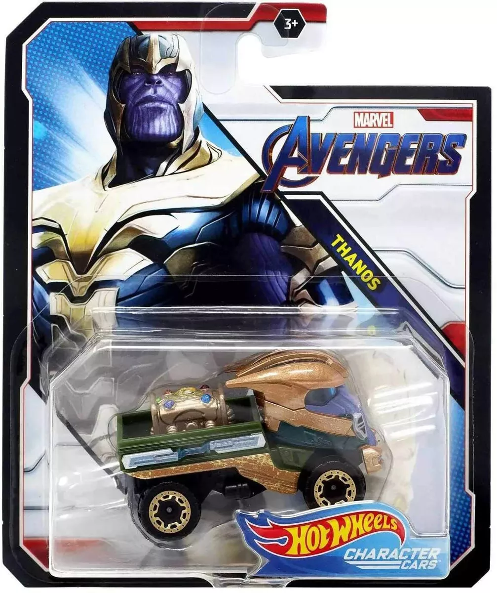 Hot Wheels Thanos Marvel Avengers Character Car Vehicle Mattel New