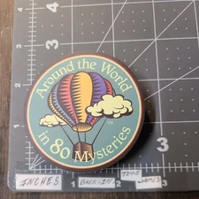 Around The World in 80 Mysteries Adult Humor Laptop Guitar Sticker B14R