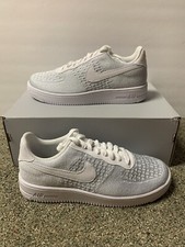nike air force 1 flyknit 2 white pure platinum