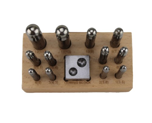 Steel Dapping Doming Block Die Set Metal Forming Punch Puncher Metal Fabrication - Bild 5 von 6