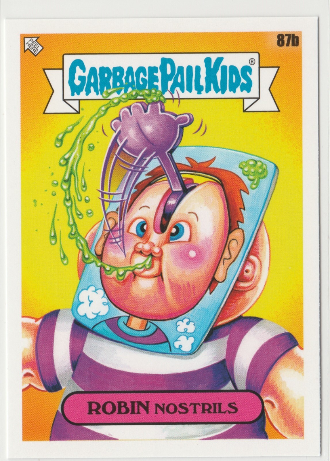 Robin Nostrils #87b Garbage Pail Kids GPK 2024 Kids At Play KAP Series
