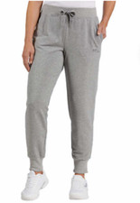 NWT Fila Womens French Terry Jogger Gray Activewear Leggings Size M $60 9C172