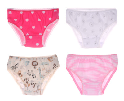 Slips Unterwäsche Höschen 68-128 Mädchen Baby Kinder Unterhose Weiß Slip