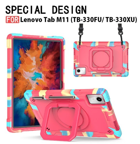 For Lenovo Tab M11 (2024) Tablet Stand Heavy Rugged Case Cover TB330FU/ TB330XU - Picture 43 of 49