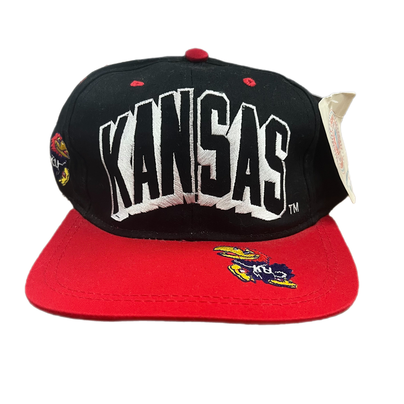 Vintage Kansas Jayhawks "KU" CLP Snapback - image 1