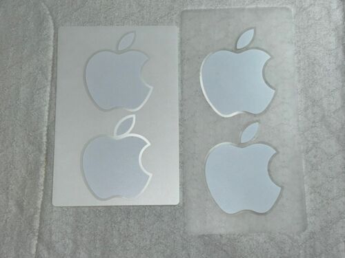 New Genuine Apple Stickers X2 iPhone iPad Air w/ Original Boxes - Picture 2 of 2